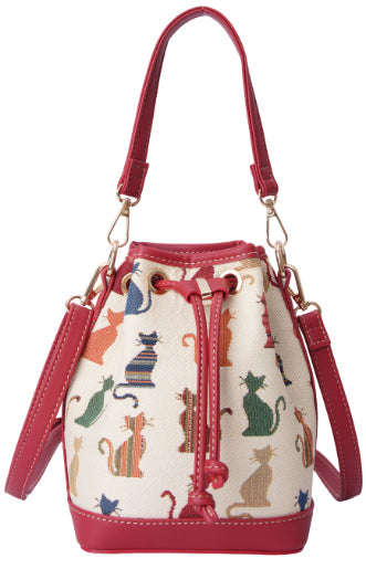 Cheeky Cat - Bucket Bag-0