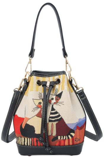 Rosina Cat Coppia - Bucket Bag-0