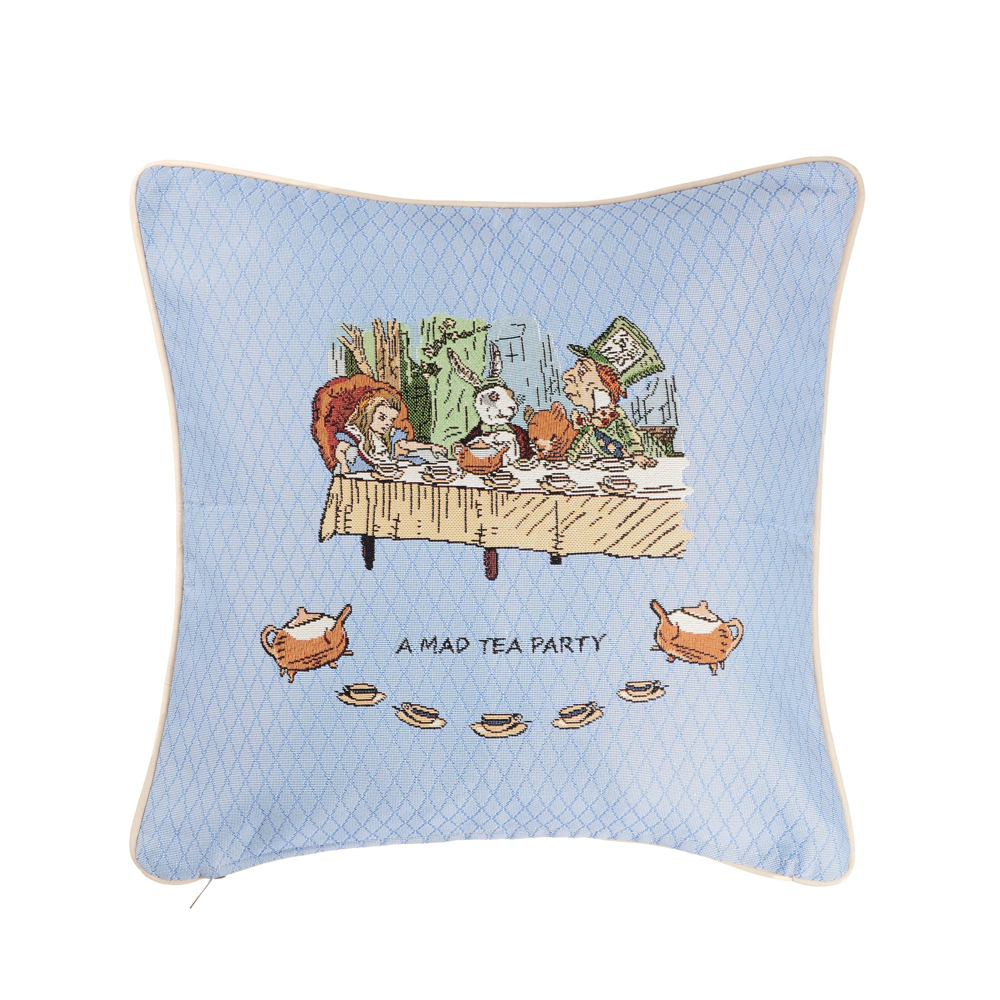 Alice in Wonderland Tea Party - Cushion Cover 45cm*45cm-0