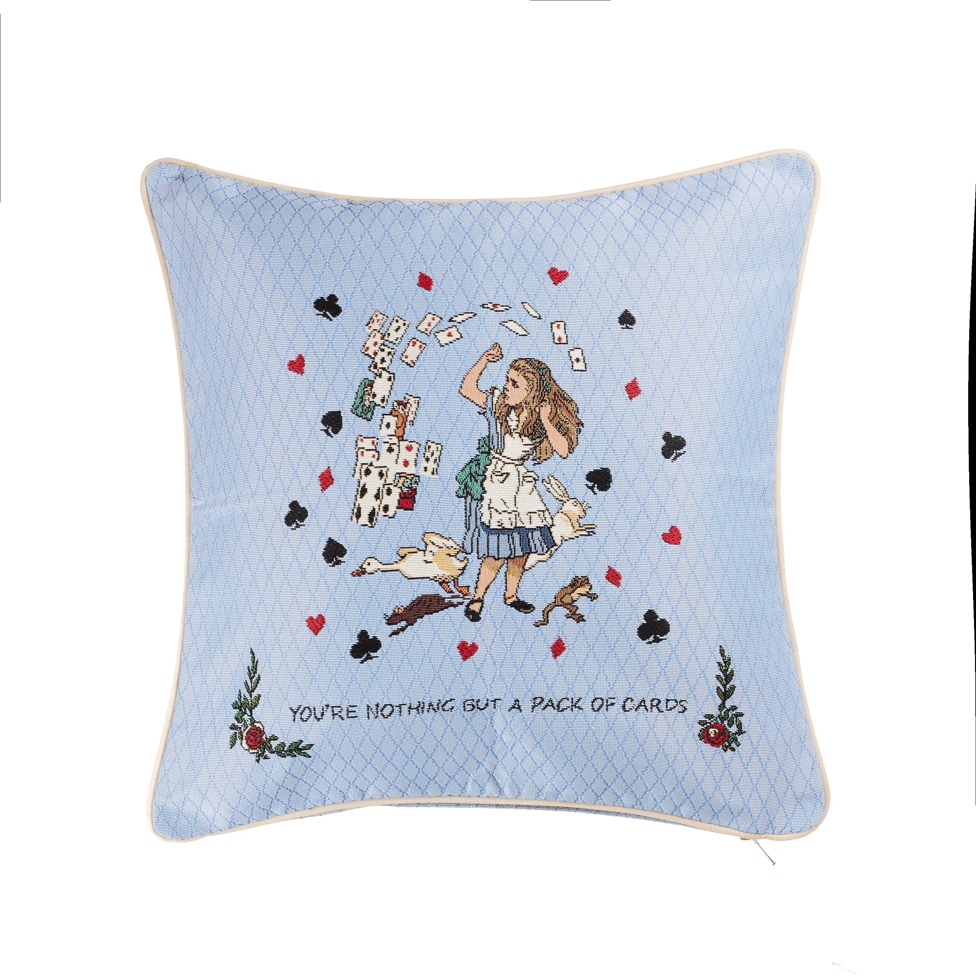 Alice in Wonderland Tea Party - Cushion Cover 45cm*45cm-1