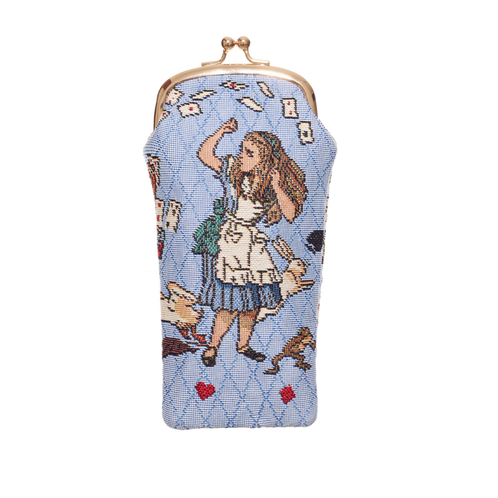 Alice in Wonderland Nothing but Cards - Glasses Pouch-0