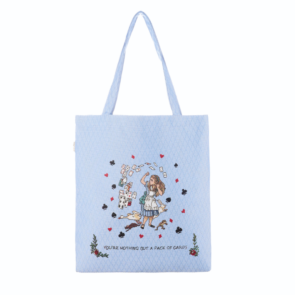 Alice in Wonderland Tea Party - Flat Bag-0