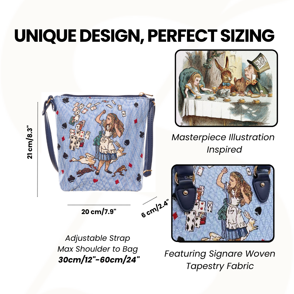 Alice in Wonderland Nothing but Cards - Sling Bag-1