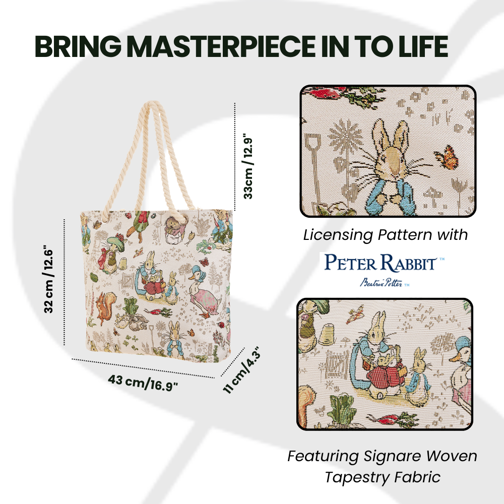 Beatrix Potter Peter Rabbit - Beach Bag-2