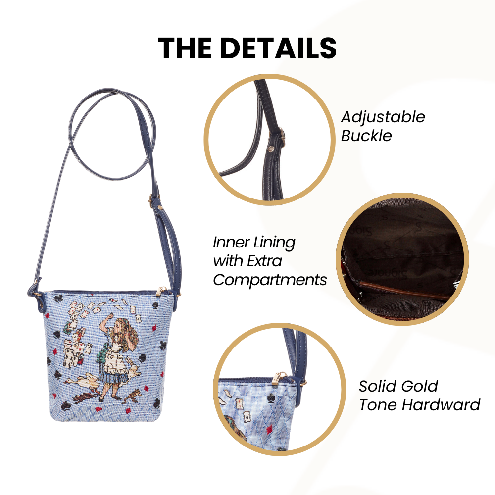 Alice in Wonderland Nothing but Cards - Sling Bag-2