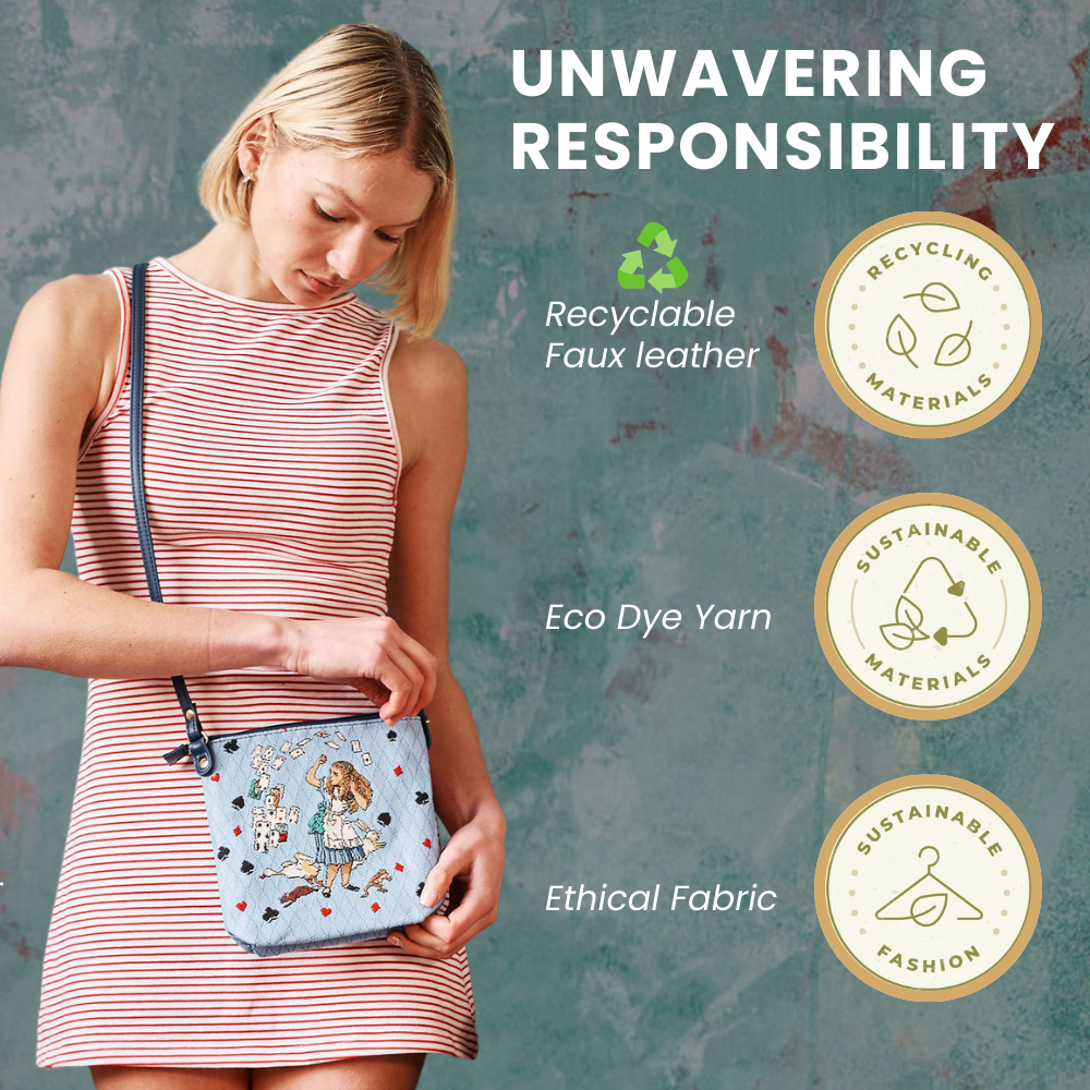 Alice in Wonderland Nothing but Cards - Sling Bag-3