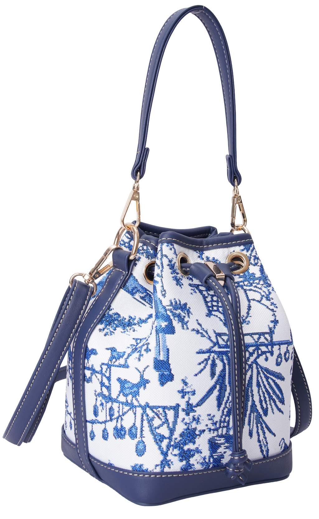 The British Museum Chinoiserie - Bucket Bag-3