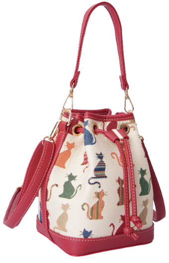 Cheeky Cat - Bucket Bag-1