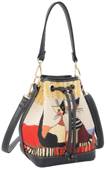 Rosina Cat Coppia - Bucket Bag-1