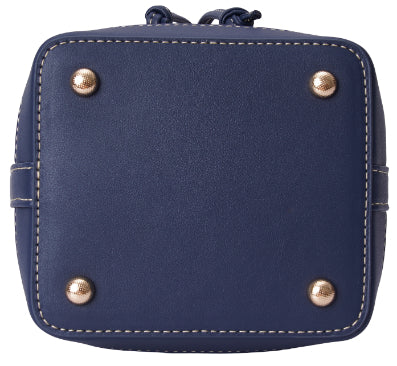 William Morris Strawberry Thief Blue - Bucket Bag-3