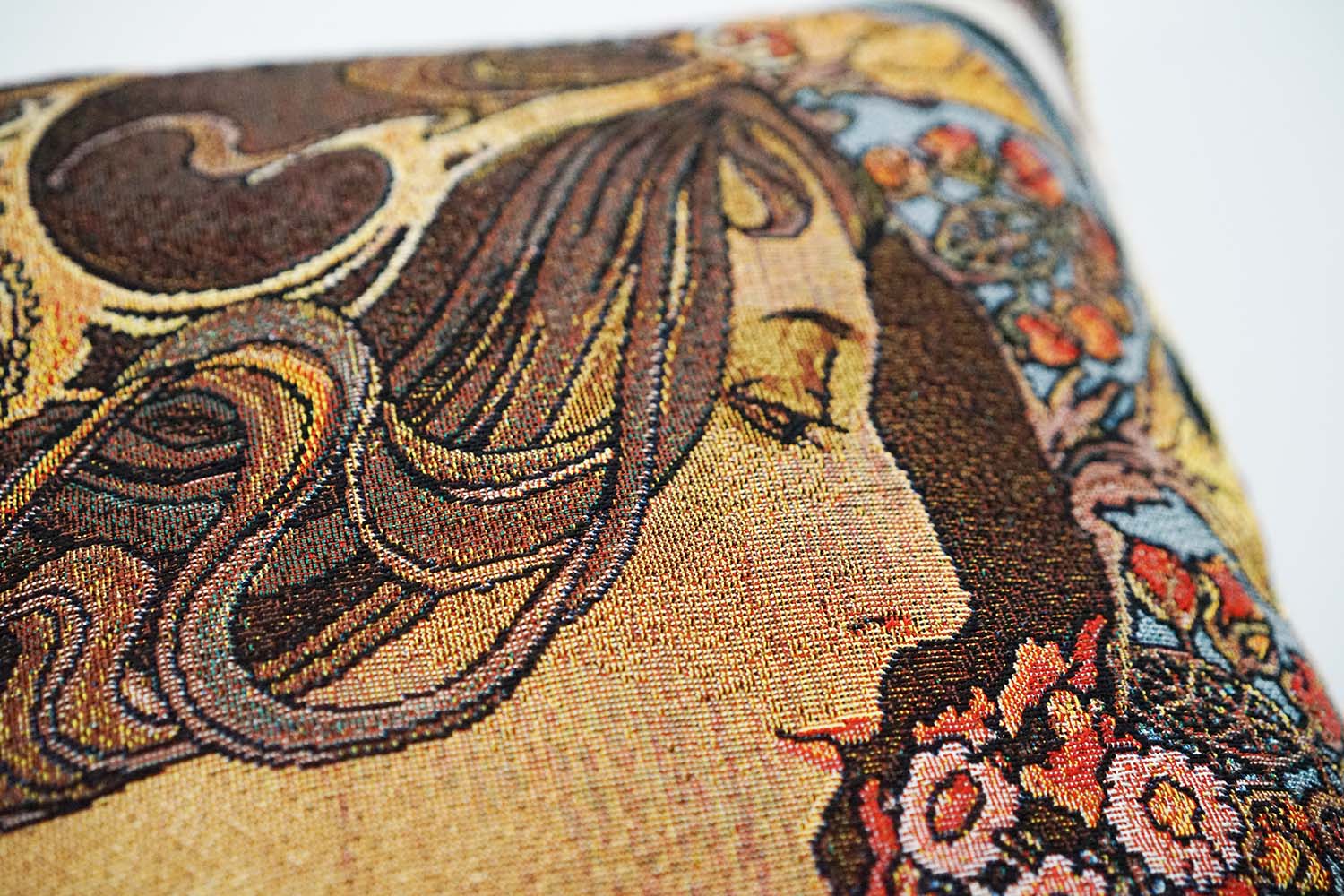 Alphonse Mucha Primrose - Cushion Cover Art 45cm*45cm-2